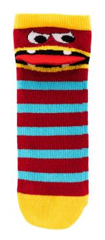 6 Paar TippTexx 24 Kinder Sneakersocken Freche Bande